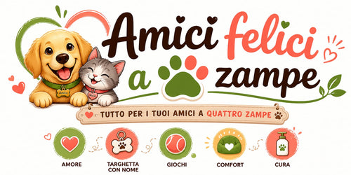 Amici felici a 4 zampe